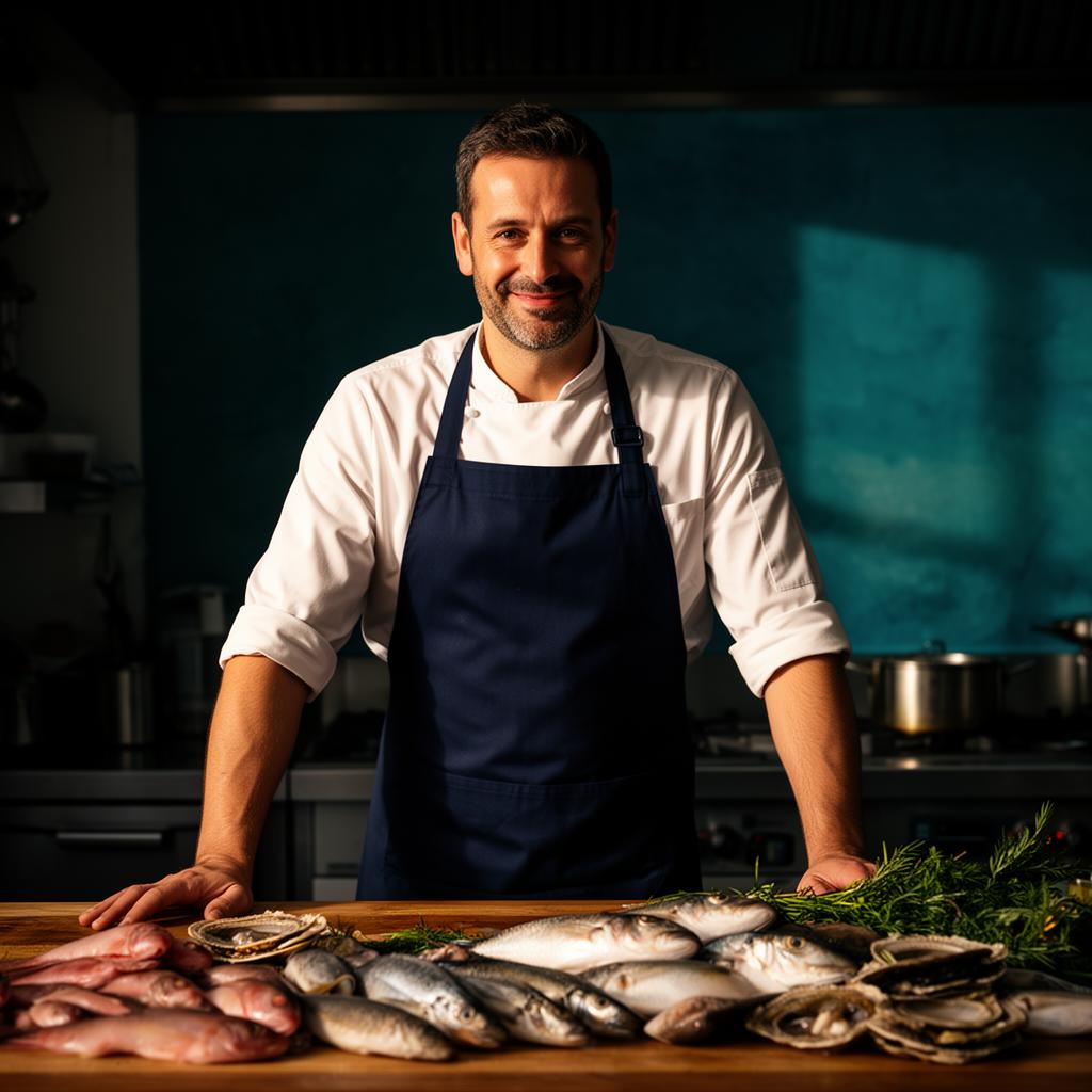Chef Nicolas Choquet du restaurant Octopus